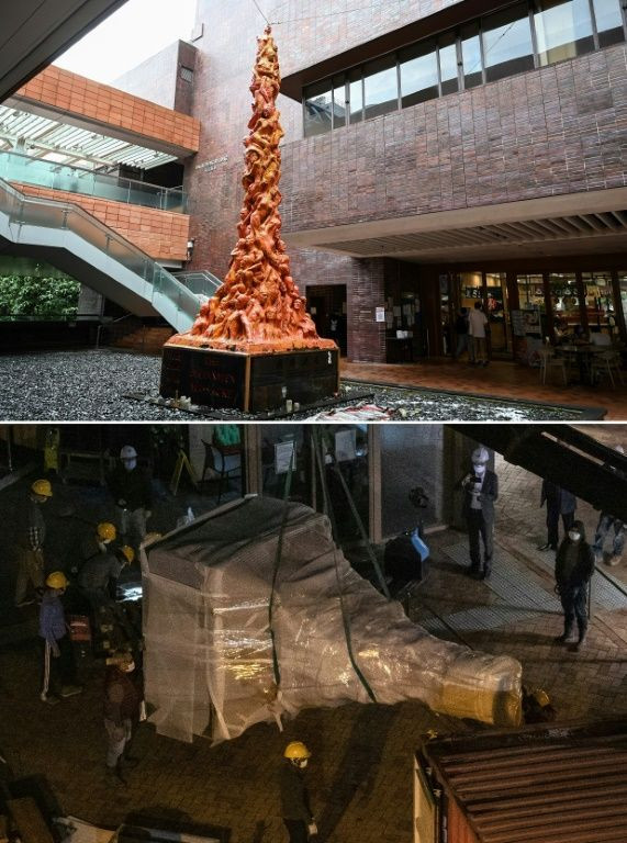 Multiple statues commemorating June 4 have been pulled down in recent weeks from university campuses