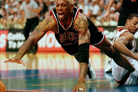 The Chicago Bulls Dennis Rodman