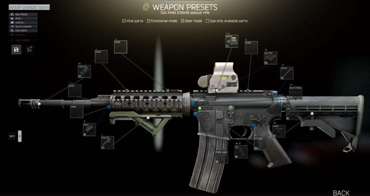 A cost-effective M4A1 build in Escape From Tarkov