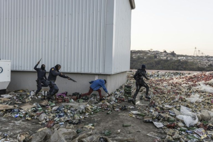 Zuma's jailing sparked violent protests that devolved into rioting and looting in his home region, KwaZulu-Natal