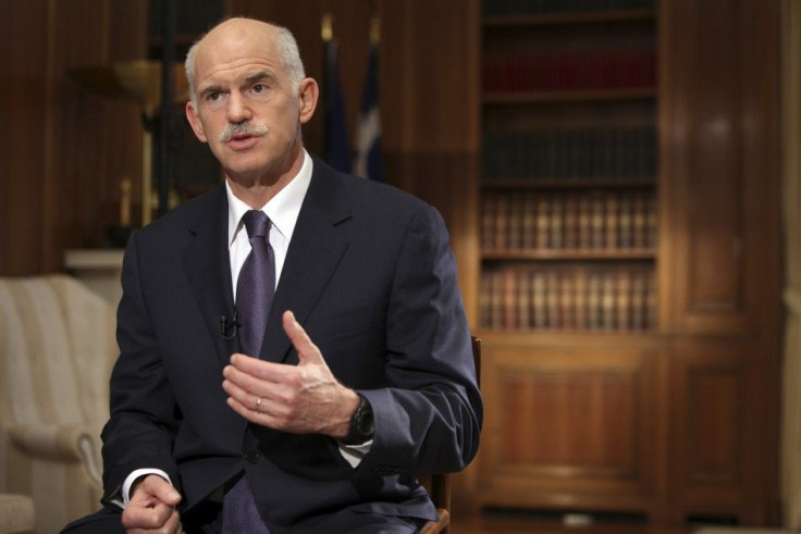 Greece Prime Minister George Papandreou 