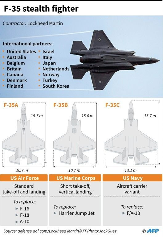 Factfile on the US F-35 fighter jet.