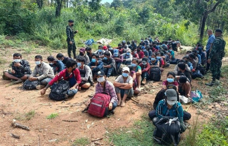 Undocumented migrants who are intercepted by the Thai authorities are immediately detained and processed for deportation