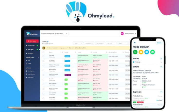 AppSumo's sale on Ohmylead