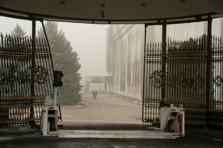 Parts of Kazakhstan's largest city Almaty lay in ruins after unprecedented unrest
