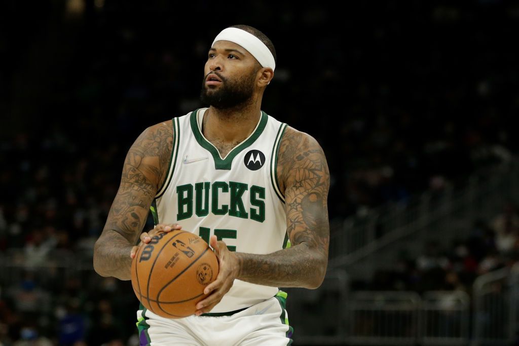 Trimming Down Figure May Help DeMarcus Cousins Case To Get New NBA   Demarcus Cousins 15 Milwaukee Bucks 