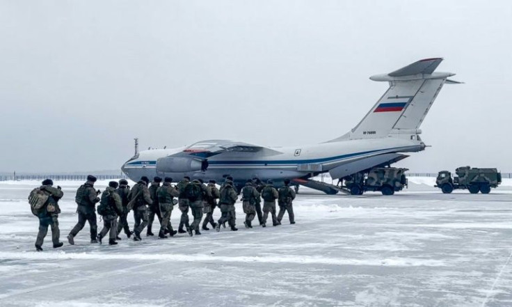 Under pressure, the Kazakh president appealed to the the Russia-dominated Collective Security Treaty Organisation (CSTO), which includes five other ex-Soviet states, to send troops to help quell the unrest