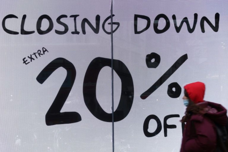 Surging Omicron cases and work-from-home advice deterred shoppers from going to stores in December, according to the British Retail Consortium