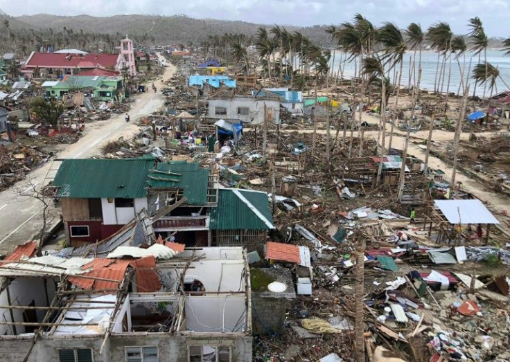 Thousands of homes have been destroyed by Typhoon Rai in the Philippines