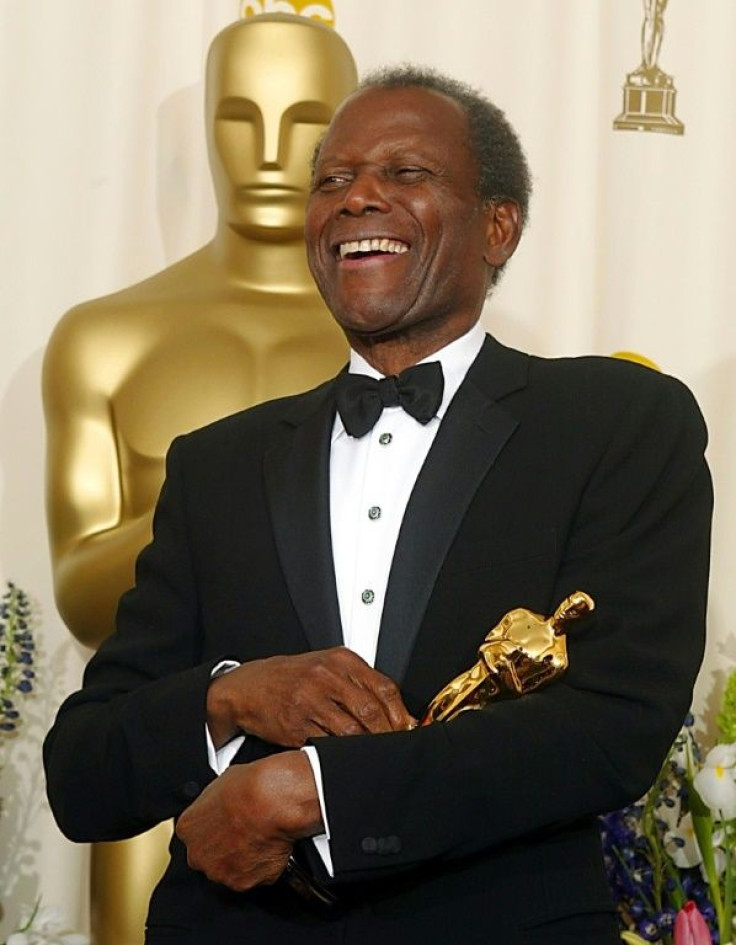 Sidney Poitier was awarded an honorary Oscar in 2002 for his "extraordinary performances" on the silver screen