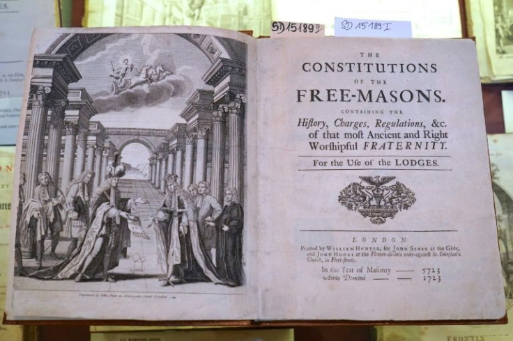 The first edition of the earliest Masonic constitution written in 1723, six years after the first lodge was created in England, is one of the gems of the collection