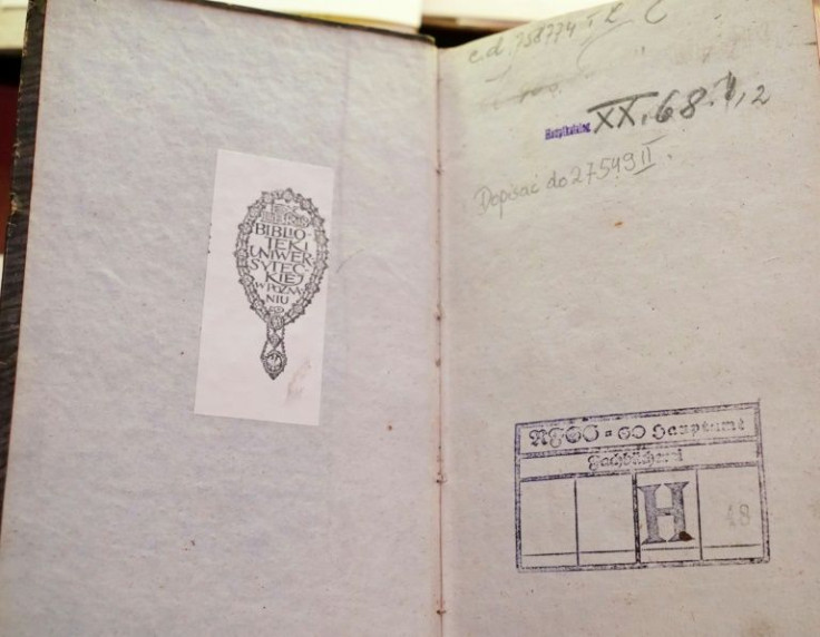 The collection was put together under the orders of SS chief Heinrich Himmler and some documents still bear Nazi stamps
