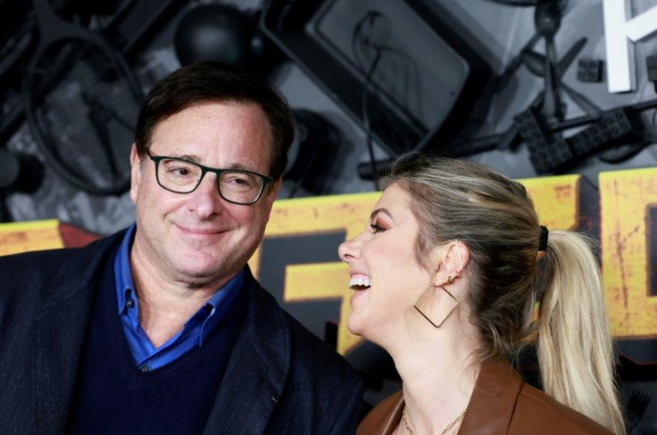 US actor Bob Saget (L), shown here with wife Kelly Rizzo in Los Angeles last month, has been found dead, police say