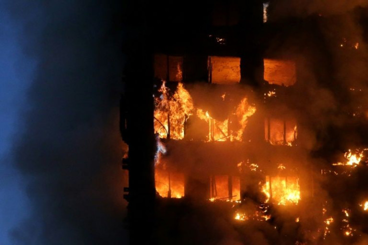 Combustible cladding was blamed for the spread of the Grenfell Tower fire