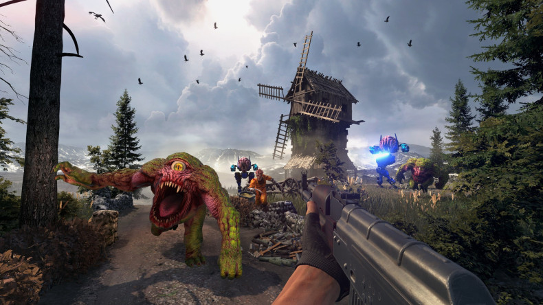 Serious Sam: Siberian Mayhem features more of the same chaos in a completely new environment