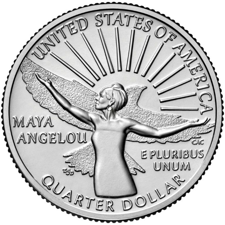 New 25-cent pieces with Maya Angelou have been minted and are going into circulation
