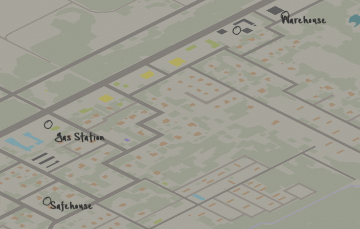 Project Zomboid - Muldraugh Base Locations