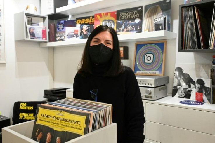"He has been coming, as a bishop, archbishop and cardinal, to buy classical music discs," says Tiziana Esposito, the daughter of Stereosound's owner