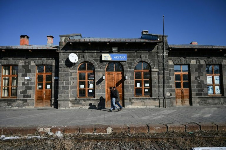 Locals call the Akyaka train stop the 'station of nostalgia', a reference to the days when trains criss-crossed the Turkish-Armenian border