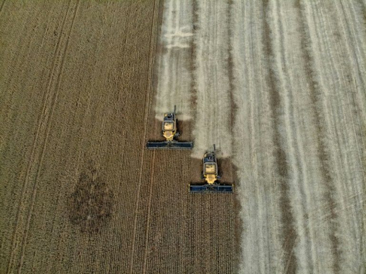 Harvest soybeans in  Brazil. If tropical deforestation were a country, it would be the third biggest source of CO2 emissions after China and the US
