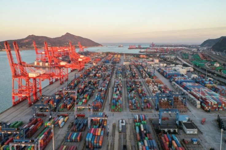 A pick-up in demand from countries reopening from pandemic lockdowns helped boost China's exports last year