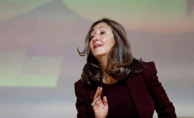 Former Colombian presidential candidate Ingrid Betancourt is seen here in Bogota in September 2021; her son has won a major legal case in the United States against her former captors