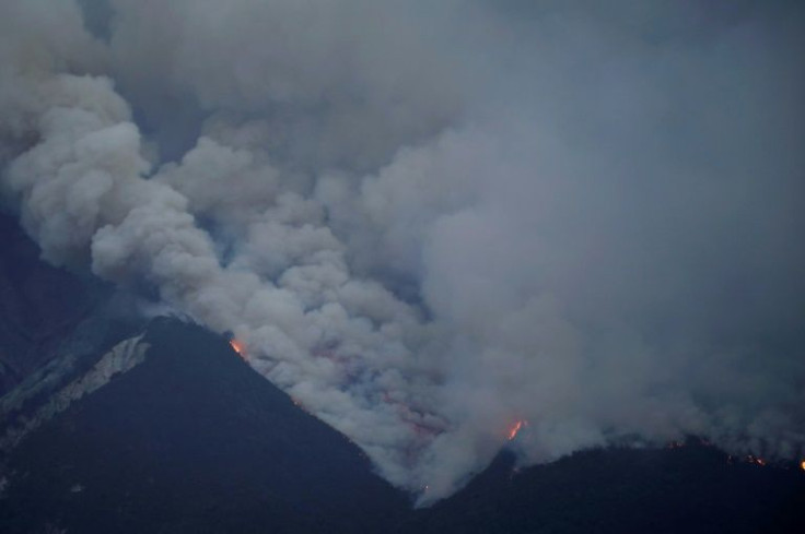 Argentina's national firefighting service has reported about 30 fires in nine of the country's 23 provinces