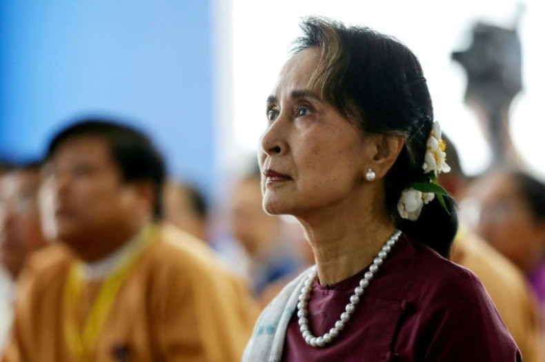 The charges levelled against Suu Kyi related to the hire, maintenance and purchase of a helicopter