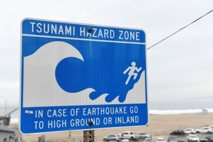 The eruption triggered tsunami alerts around the Pacific