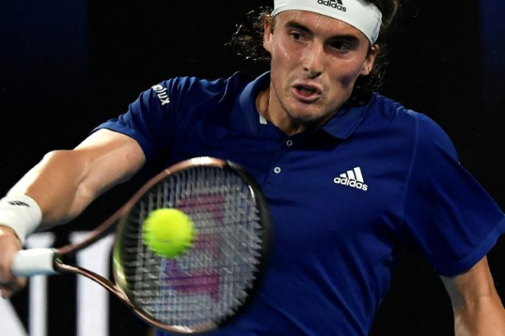 Stefanos Tsitsipas comes into Melbourne with a question mark over his fitness following elbow surgery at the end of last season