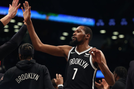 Kevin Durant #7 of the Brooklyn Nets 