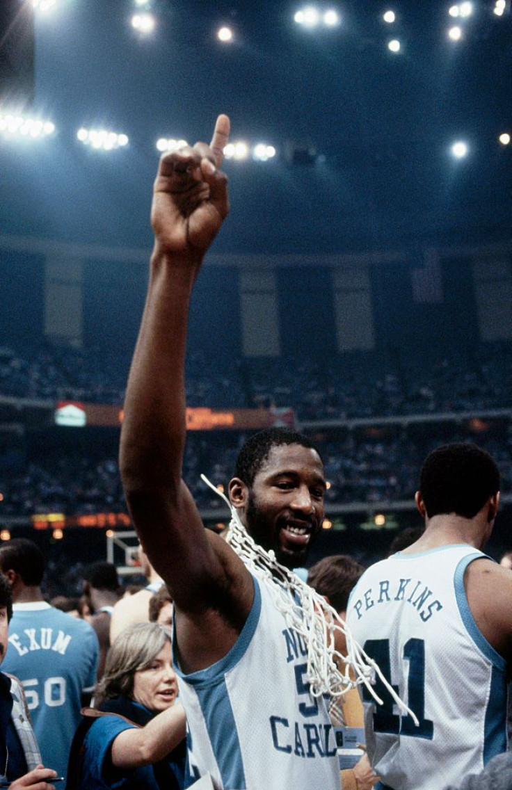 James Worthy After a Winning Basketball Game