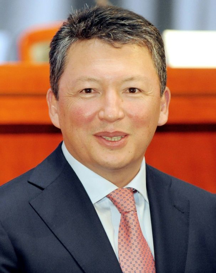 Timur Kulibayev, the son-in-law of Kazakhstan's founding president, has resigned from the country's leading business lobby