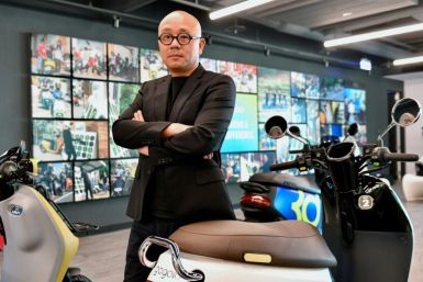 Horace Luke, founder and CEO of Gogoro, a Taiwanese company that developed a battery-swapping refuelling platform for  electric two-wheel vehicles