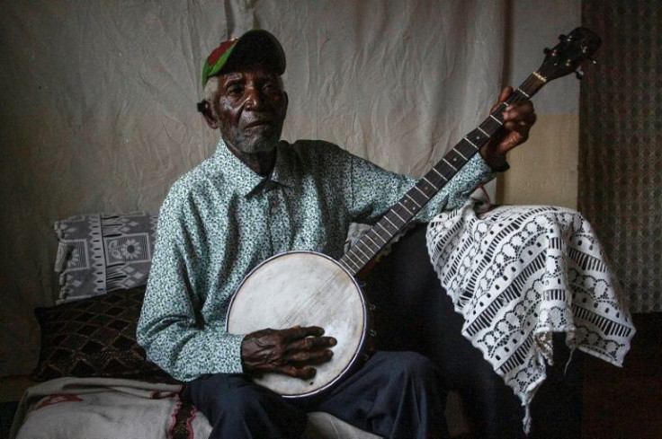 Fame at 92: Malawian music legend Giddes Chalamanda has notched up millions of views on TikTok