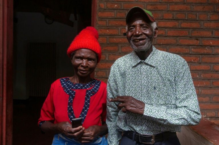 Chalamanda and wife Margalita Alfred hope to make some money from his new-found fame