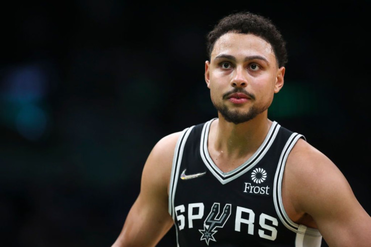 Bryn Forbes #7 of the San Antonio Spurs