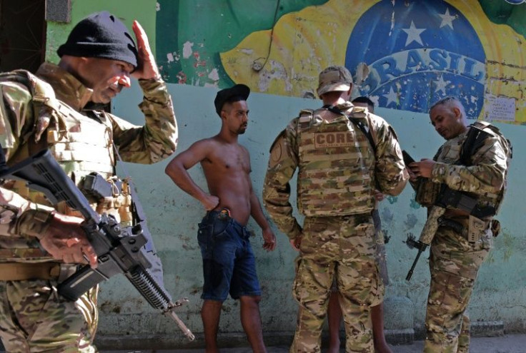 The operation is part of a government program aimed at transforming Rio communities at the mercy of criminal gangs and drug-traffickers