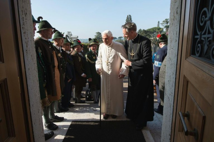 Benedict, 94, now lives a secluded life in a former convent inside the grounds of the Vatican