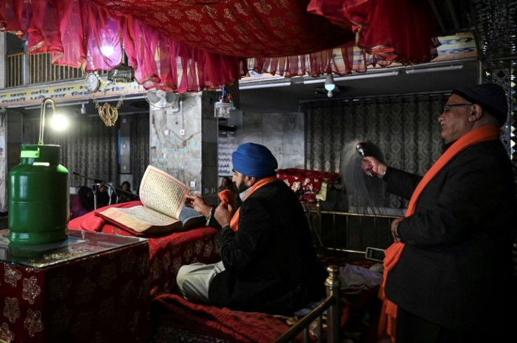 The overwhelming majority of Sikhs fleeing Afghanistan have landed in India, where 90 percent of the religion's 25 million global adherents live