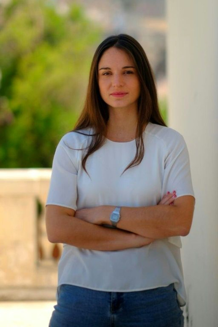 Irina Karamanos heads the Feminist Front of the Social Convergence party that is part of the leftist Broad Front that her partner, president-elect Gabriel Boric also belongs to