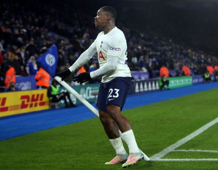 Steven Bergwijn scored two last-gasp goals in Tottenham's 3-2 win against Leicester