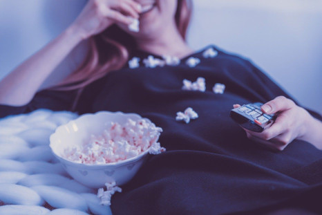 Binge Watching/Watching TV/Popcorn
