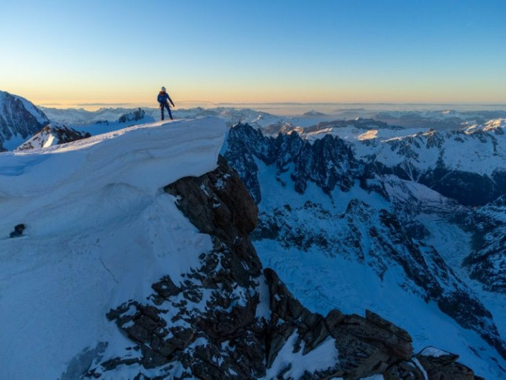 Charles Dubouloz is the first person to ascend the north face of the Grandes Jorasses solo and in winter