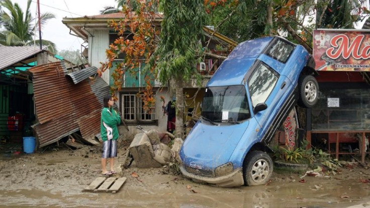 Typhoon Rai, the strongest storm to hit the Philippines last year, left 406 people dead and hundreds of thousands homeless