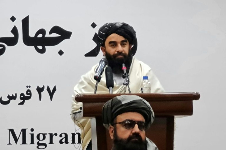 Taliban spokesman Zabihullah Mujahid said the Islamist's first official talks with the West seizing power in Afghanistan will help to 'transform the atmosphere of war'