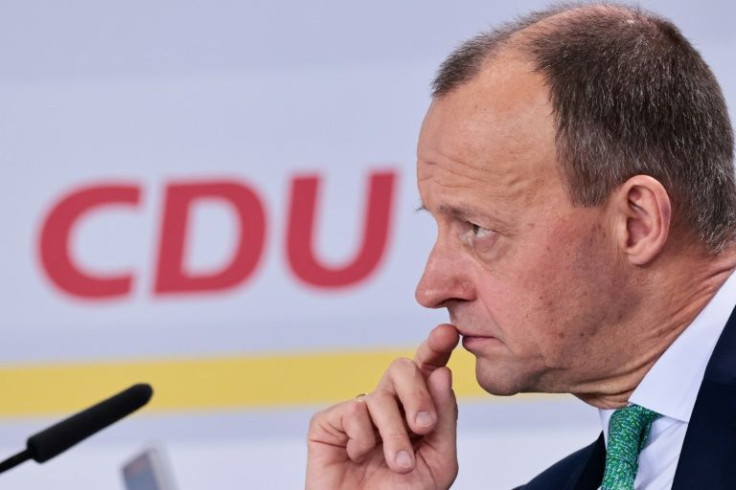 Friedrich Merz, the only candidate standing for chairman of the Christian Democrats, won the backing of 95 percent of 980 delegates at a virtual party congress