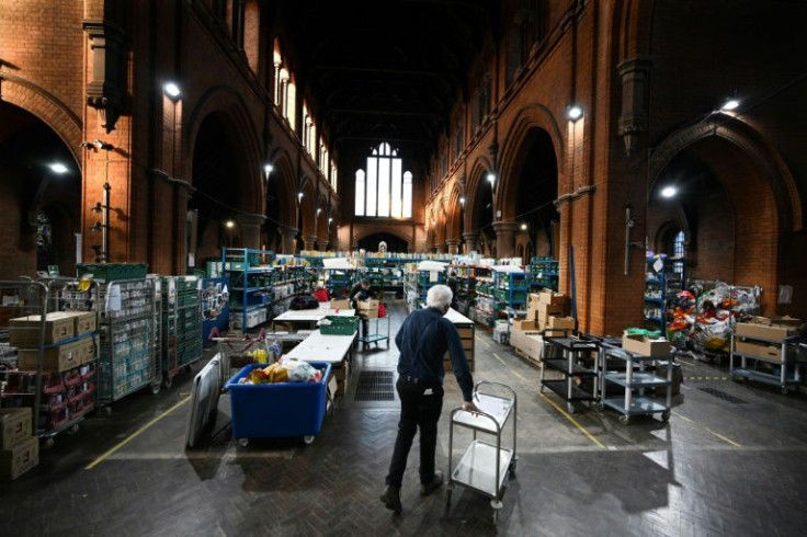 Most foodbank produce is donated by members of the public