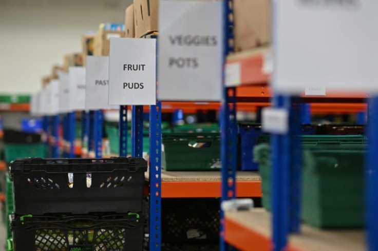 Foodbanks mostly stock dried and tinned foods and other household basics