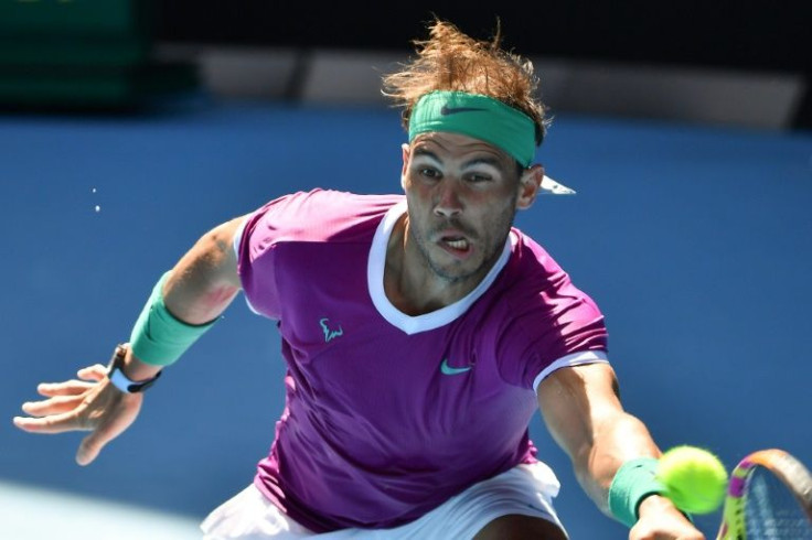 Spain's Rafael Nadal beat France's Adrian Mannarino